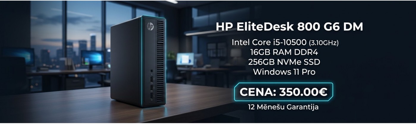 HP EliteDesk 800 G6 Desktop Mini PC