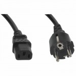 Power Cable 220 EU to C13 Black 2m