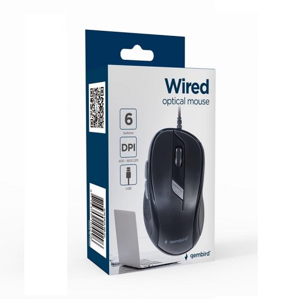 Gembird MUS-6B-01 Optical Mouse